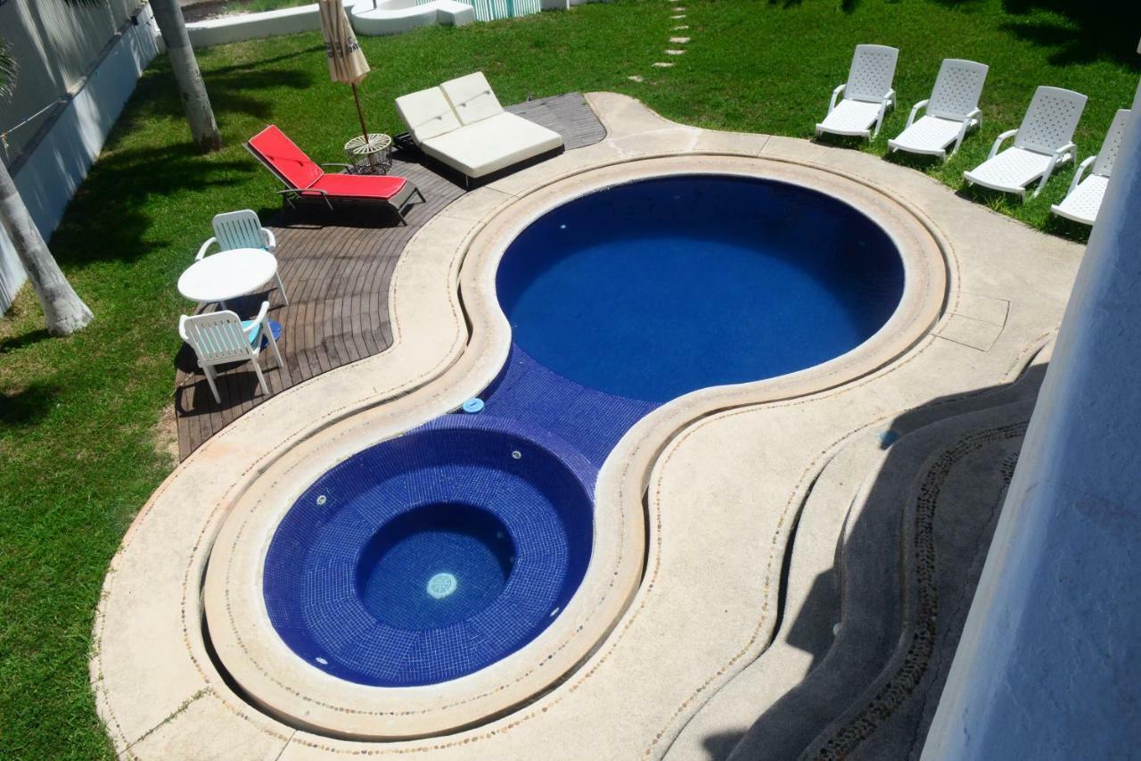 Bella Casa Privada Junto Al Mar Caribe Cancún Exterior foto