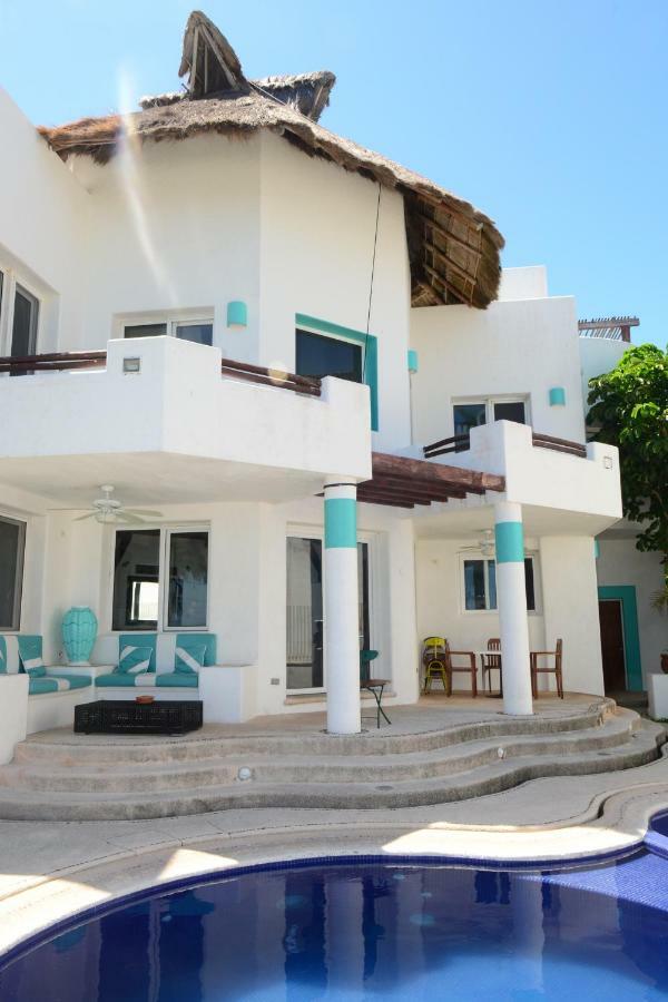 Bella Casa Privada Junto Al Mar Caribe Cancún Exterior foto