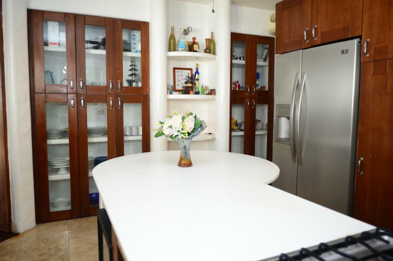 Bella Casa Privada Junto Al Mar Caribe Cancún Exterior foto